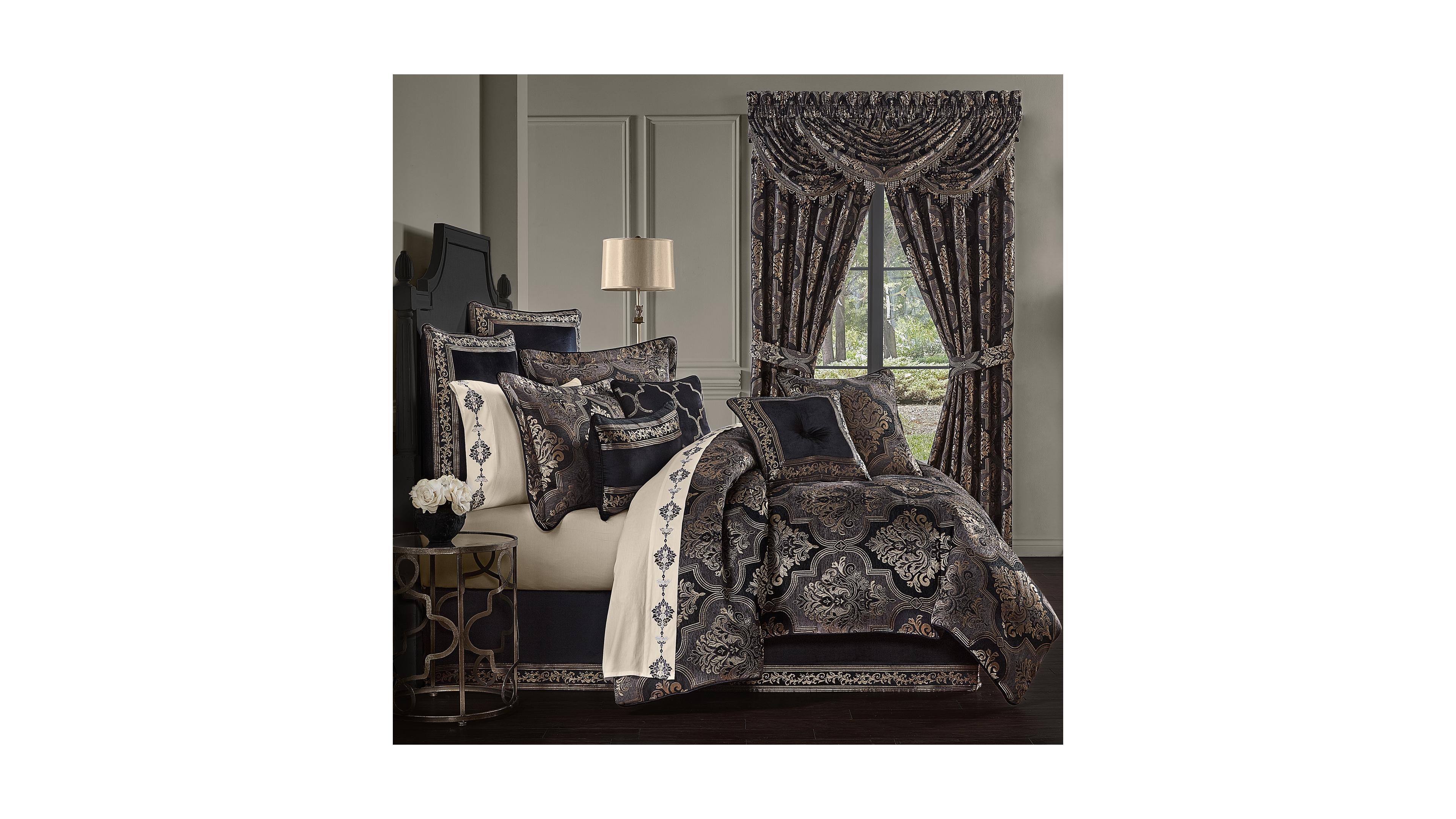 J Queen New York Windham 4-Pc. Comforter Set, California King