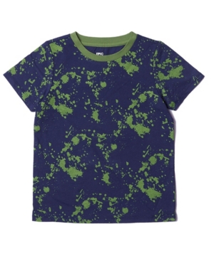 Toddler Boys Short Sleeve All Over Print T-shirt