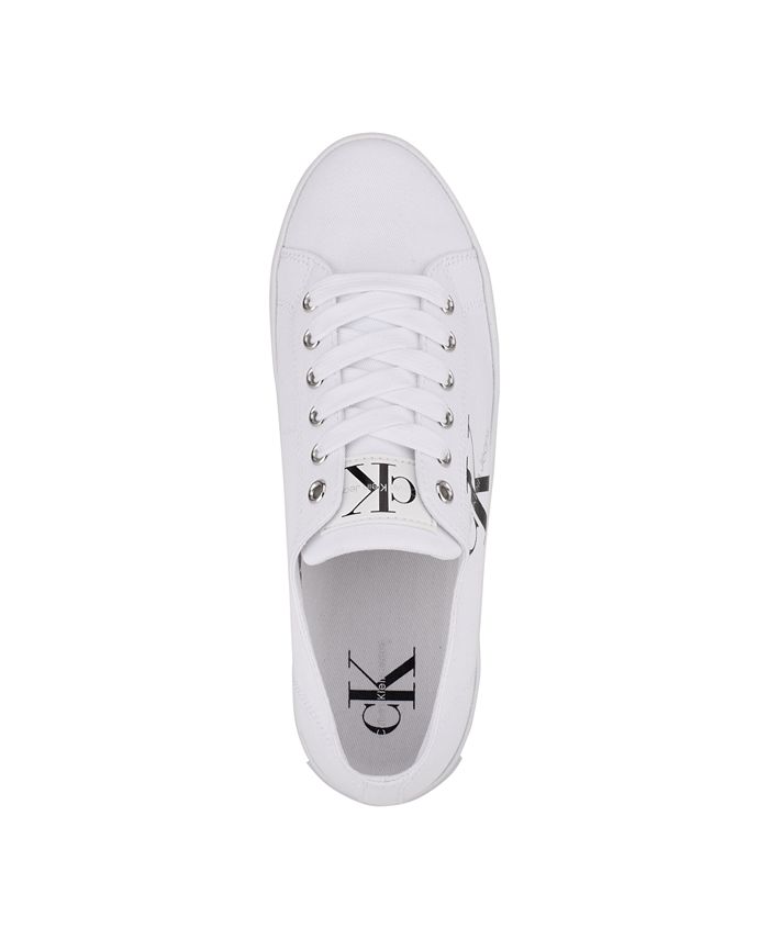 calvin klein women's blakee platform lace up sneakers