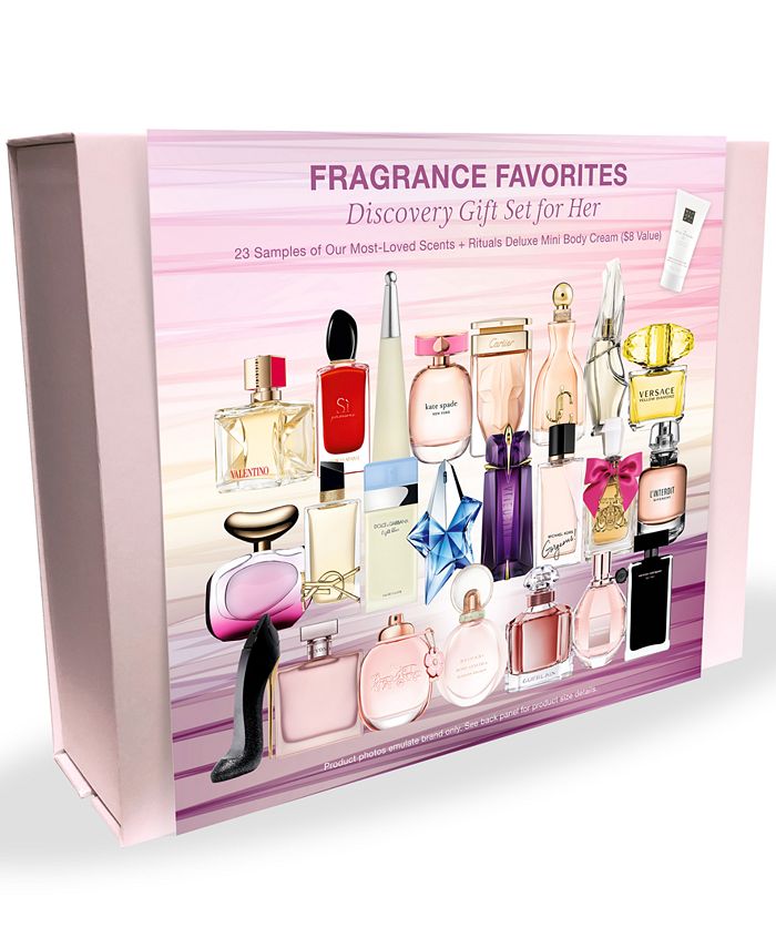 Created For Macy's 23Pc. Fragrance Favorites Discovery Sampler Gift
