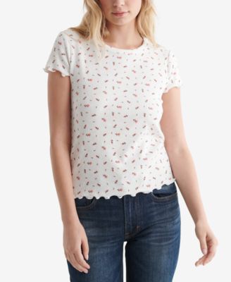 Lucky Brand - Floral-Print Baby T-Shirt