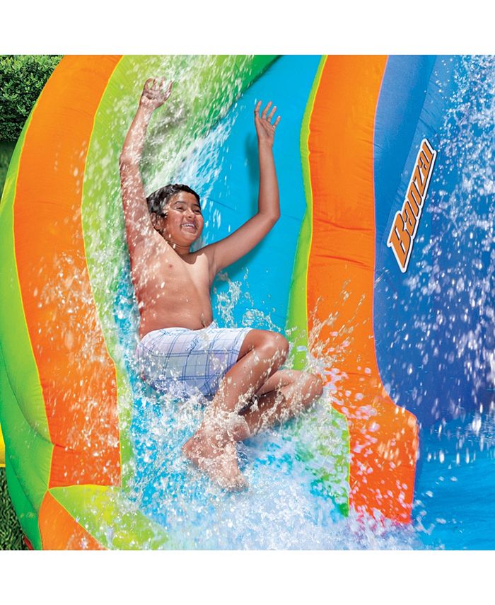 Banzai Inflatable Adventure Club Water Park Twice The Splash, Twice