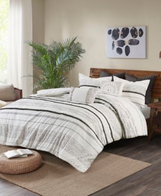 Nea Boho Stripe 3-Pc. Comforter Set, King/California King