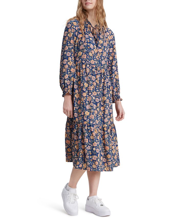 Levi's Danika Floral-Print Dress & Reviews - Dresses - Women - Macy's