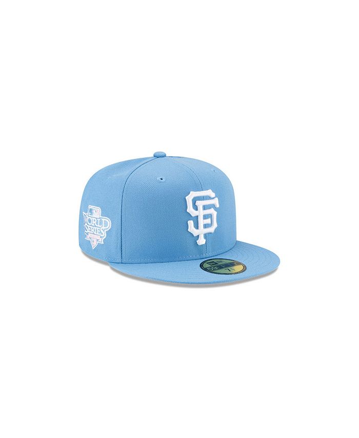 San Francisco Giants Hat Blue & White Fitted Cap New Era 59FIFTY 7 3/8 USA