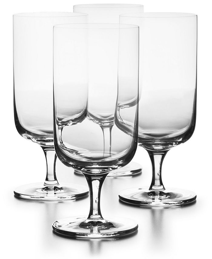 Hotel Collection Fluted Double Old-Fashioned Glasses, Set of 4, Created for Macys - Clear