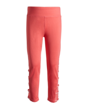 Ideology Big Girls Mesh Inset Capri Leggings Created for Macy's