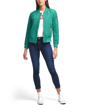 Levi's Women's Zip-Detail Bomber Jacket
