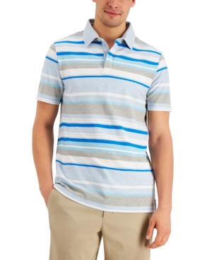 Dkny Men's Madison Striped Polo Created for Macy's
