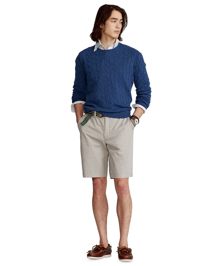 ralph lauren relaxed fit chino shorts