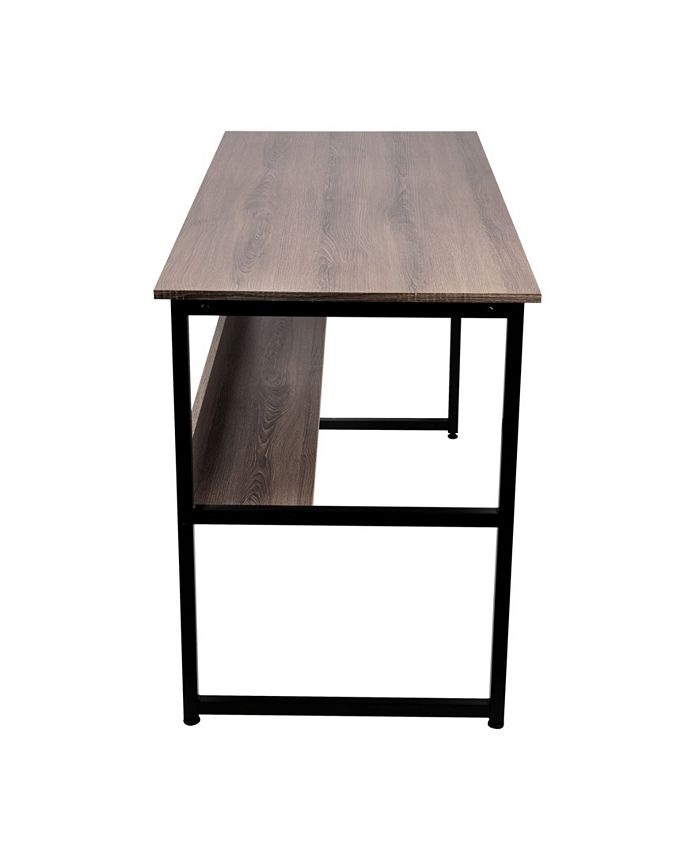 Mind Reader 55" Computer Table with Shelf and Desk Macy's