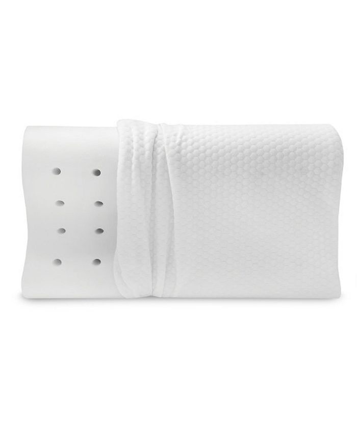 SensorPEDIC Essentials Memory Foam Contour Bed Pillow Standard Macy's