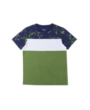 Big Boys Color-block T-shirt