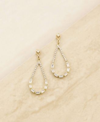 Crystal Teardrop Earrings