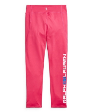 Big Girls Logo Stretch Jersey Legging Pants