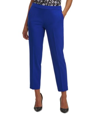 Calvin Klein - Side Zip Straight Leg Pants