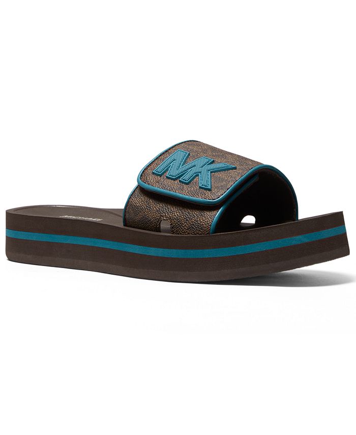 Michael Kors Women's MK Platform Pool Slide Sandals & Reviews - Sandals -  Shoes - Macy's