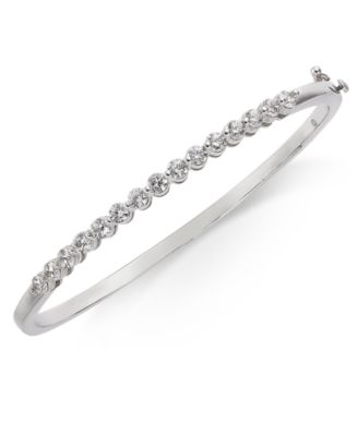 macy's diamond bangle