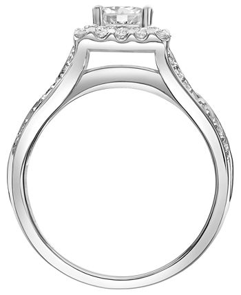 Macy's - Diamond (1 1/2 ct. t.w.) Engagement Ring in 14K White Gold