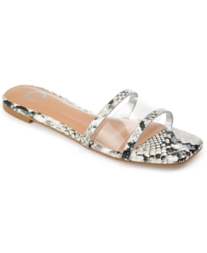 Journee Collection Women's Ramira Slide Women's Shoes In Snake
