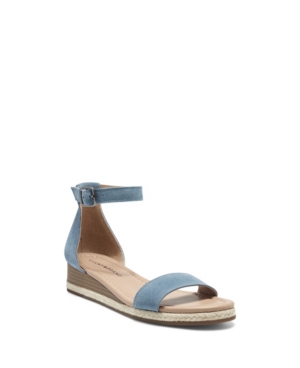 Lucky Brand Women's Westae Ankle-Strap Wedge Sandals Women's Shoes