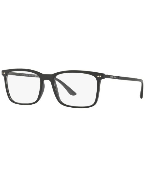 Мужские очки Giorgio Armani Man Square Plastic AR7122 Eyeglasses, цвет: Matte Blac