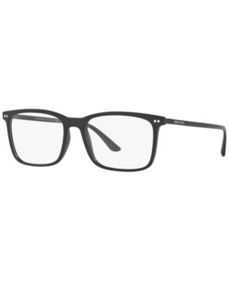 Giorgio Armani AR7122 Men's Square Eyeglasses & Reviews - Eyeglasses by  LensCrafters - Handbags & Accessories - Macy's