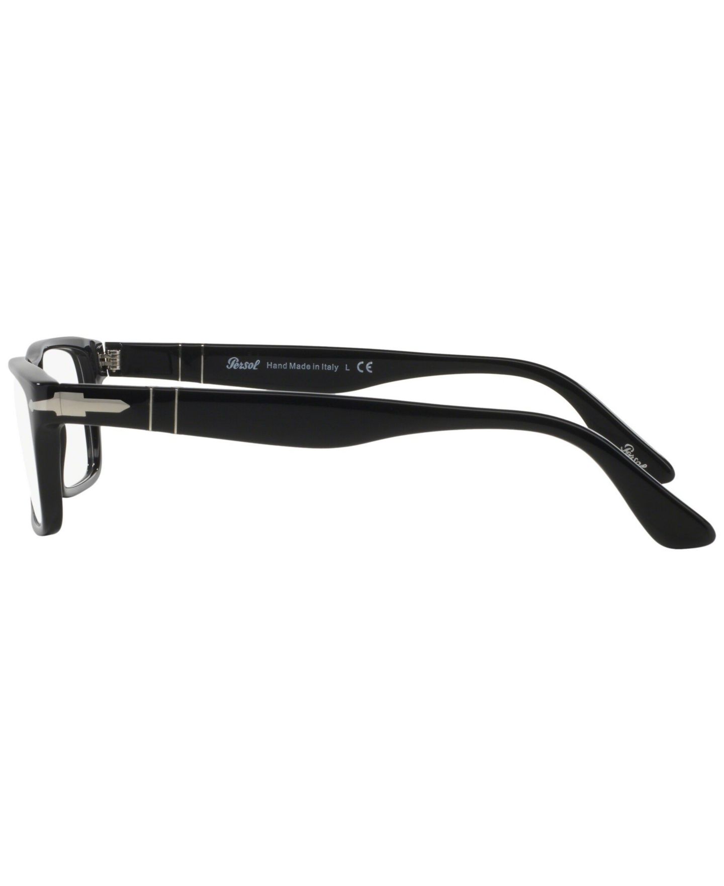 Мужские очки Persol Man Rectangle Plastic PO3050V Eyeglasses, цвет: Чёрный, вариант 1 — фото 2