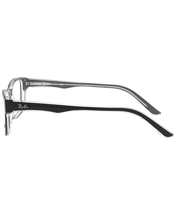 Ray-Ban RX5245 Unisex Square Eyeglasses - Macy's