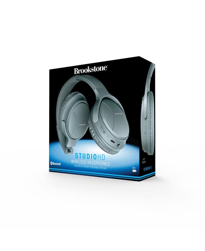 Brookstone STUDIO HD Wireless Headphones Macy s