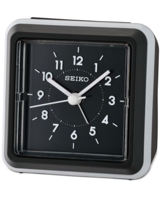 Seiko - Ena Black Alarm Clock