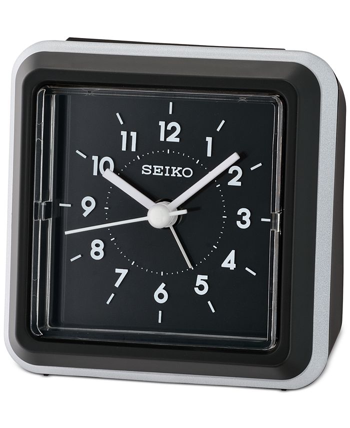 Seiko - Ena Black Alarm Clock