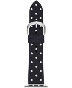 Kate Spade Black Polka Dot Silicone 38, 40mm Band For Apple Watch