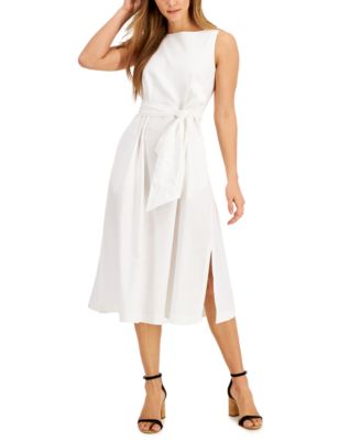 anne klein linen dress