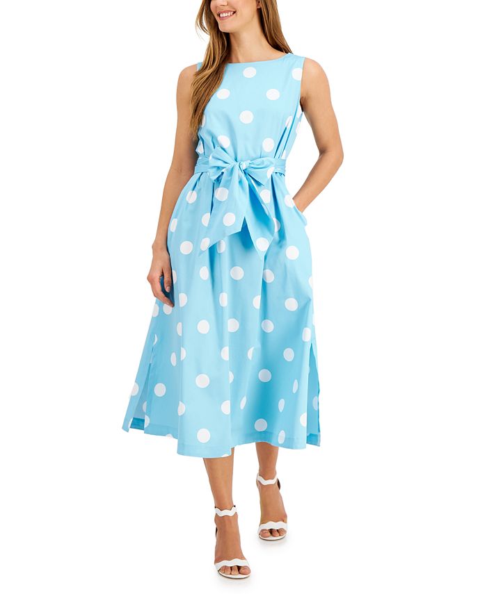 Anne klein on sale polka dot dress