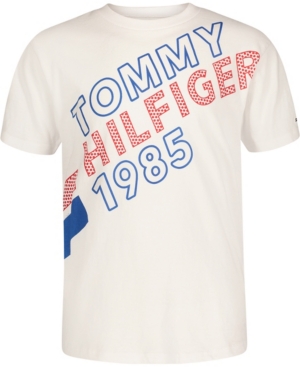 Toddler Boys Slant Short Sleeve Tee