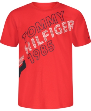 Toddler Boys Slant Short Sleeve Tee