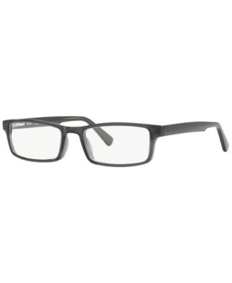 Man Rectangle Plastic SF1150 Eyeglasses
