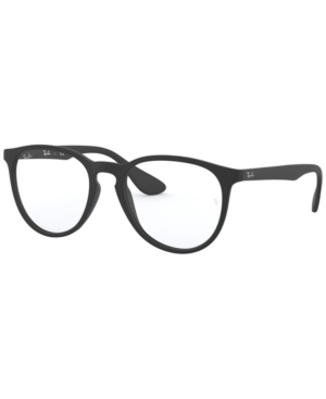 Ray Ban Rb7046 Erika Optics Women's Phantos Eyeglasses In Rubber Bla