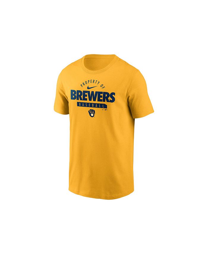 Milwaukee Brewers Men's Moisture Wicking Two-Tone Polo Shirt