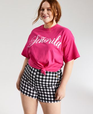 Mighty Fine - Trendy Plus Size Se&ntilde;orita T-Shirt