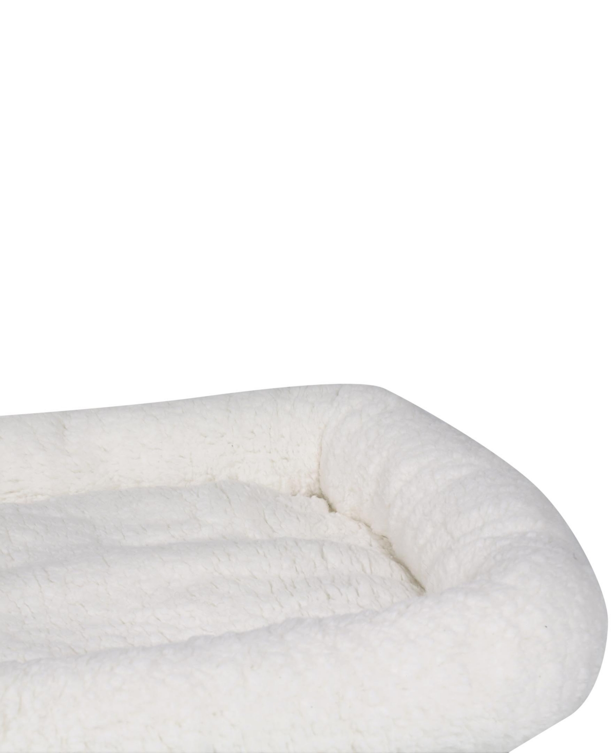 Happycare Textiles Self-Warming Super Soft Sherpa Crate Cushion Dog and Pet Bed