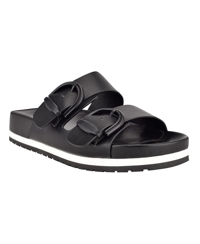 Marc Fisher Women's Keena Footbed Sandals - Macy's