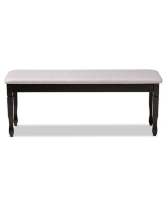 Corey Modern and Contemporary Fabric Upholstered Dining Bench