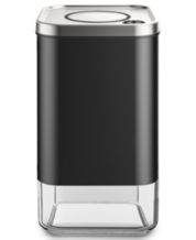 Oggi Stainless Steel Coffee Canister - Warm Gray - 62 oz