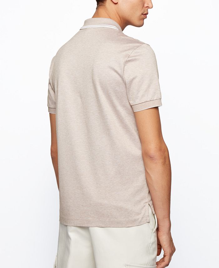 Hugo Boss BOSS Men's RegularFit Hemp Polo & Reviews Hugo Boss Men