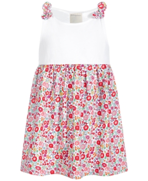 First Impressions Baby Girls Garden Floral Cotton Dress Created for Macy's