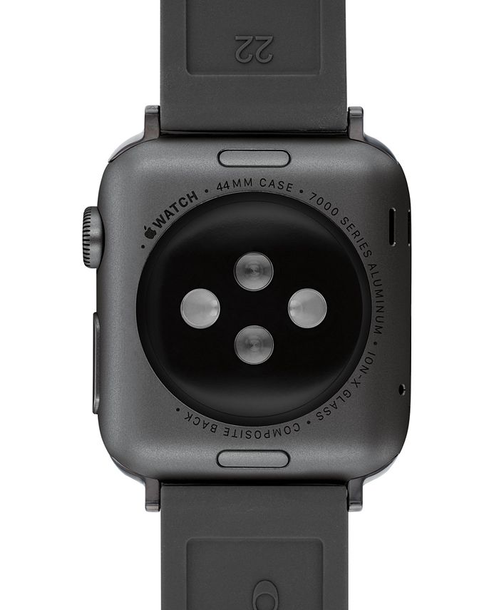 COACH Black Rubber 42/44/45mm Apple Watch® Band Macy's