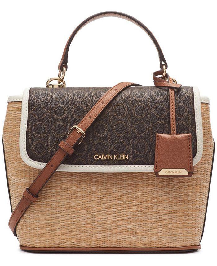 Calvin klein leilani satchel shop