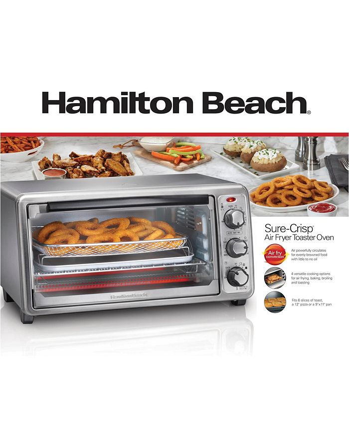 Hamilton Beach SureCrisp™ Air Fryer Toaster Oven, 6 Slice Capacity